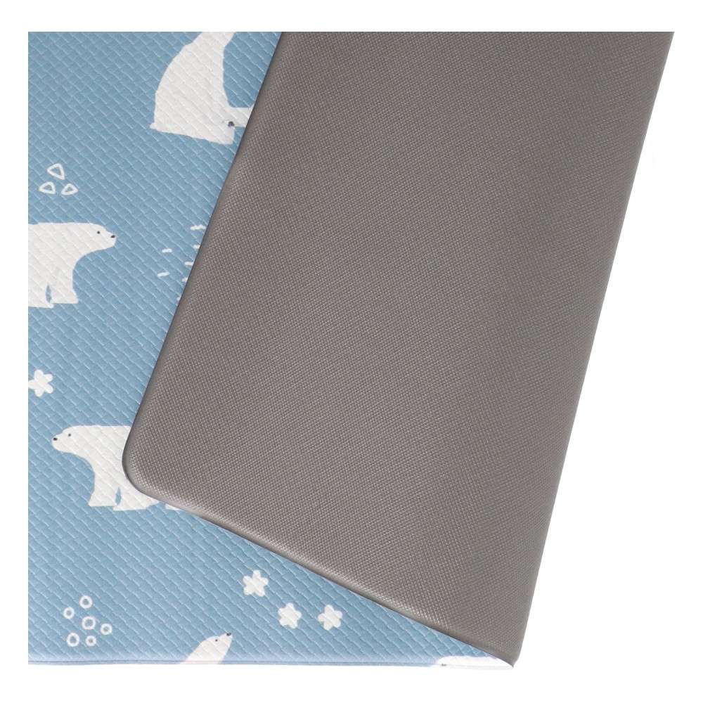 LIFELEX　拭けるＰＶＣトイレマット　ＳＬ２１－１４３４　シロクマ シロクマ