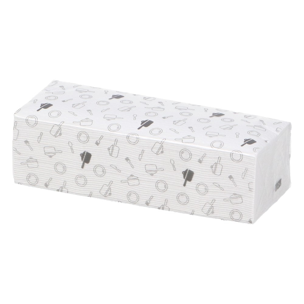 LIFELEX　ペーパータオル再生紙　２００枚×６個パック　ＧＰ２００１７０－６Ｐ　ホワイト