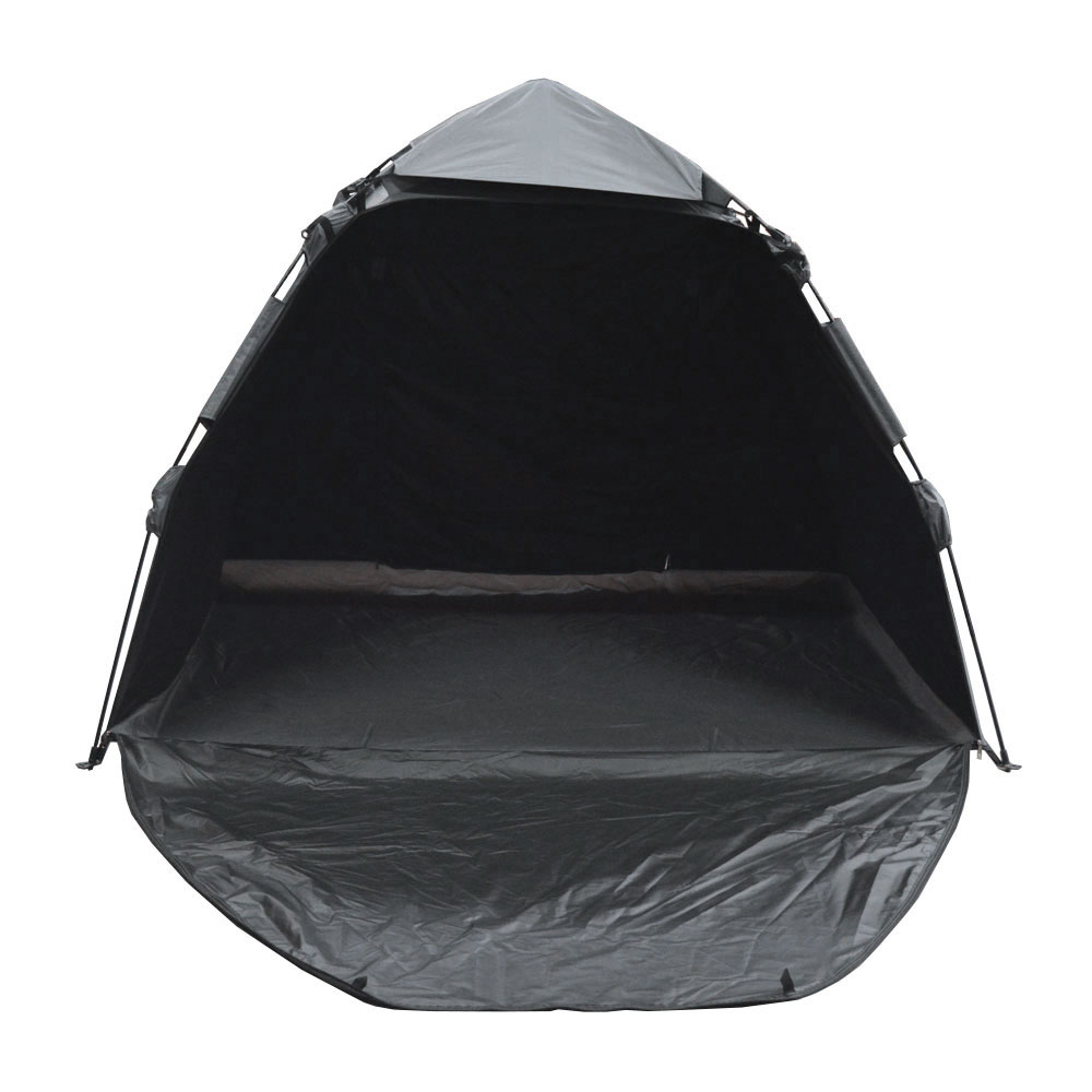 SOUTHERNPORT ワンタッチテント シースルーサンシェードフルクローズ ワンリフト式 180×148cm BKコーティング 日よけ