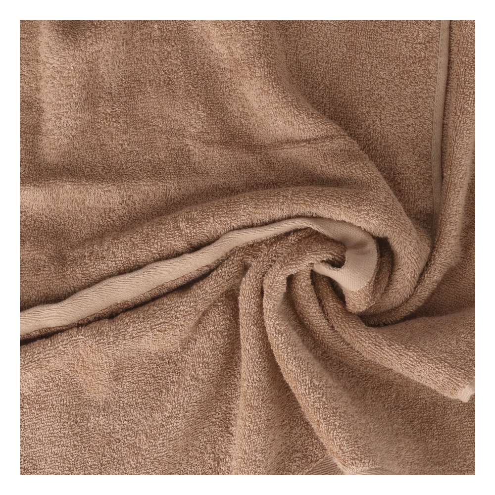 LIFELEX　ベーシックなバスタオル　ブラウン無地約６０×１２０ｃｍ ブラウン