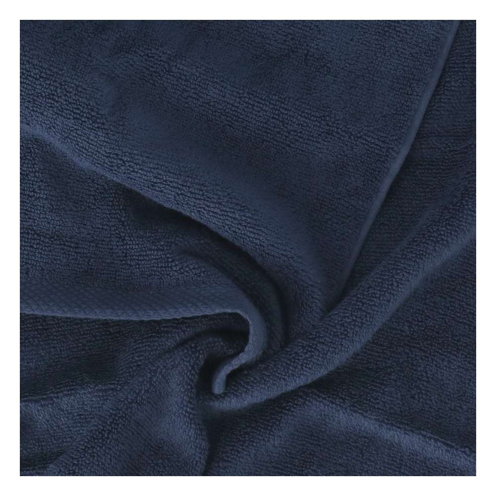 LIFELEX　洗濯してもふんわり抗菌防臭バスタオル　ネイビー約６０×１２０ｃｍ ネイビー
