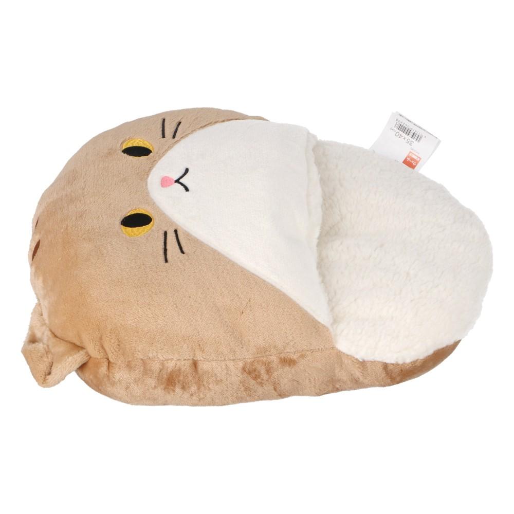 LIFELEX　足ポカクッションアニマル　ネコ　スコティッシュフォールド　３５×４０ スコティッシュフォールド