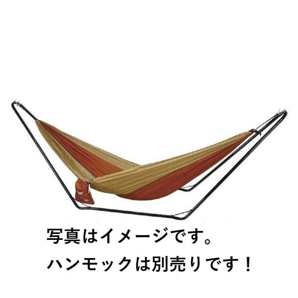 スチールポールハンモック用スタンド3 (ブラック) UD-2015