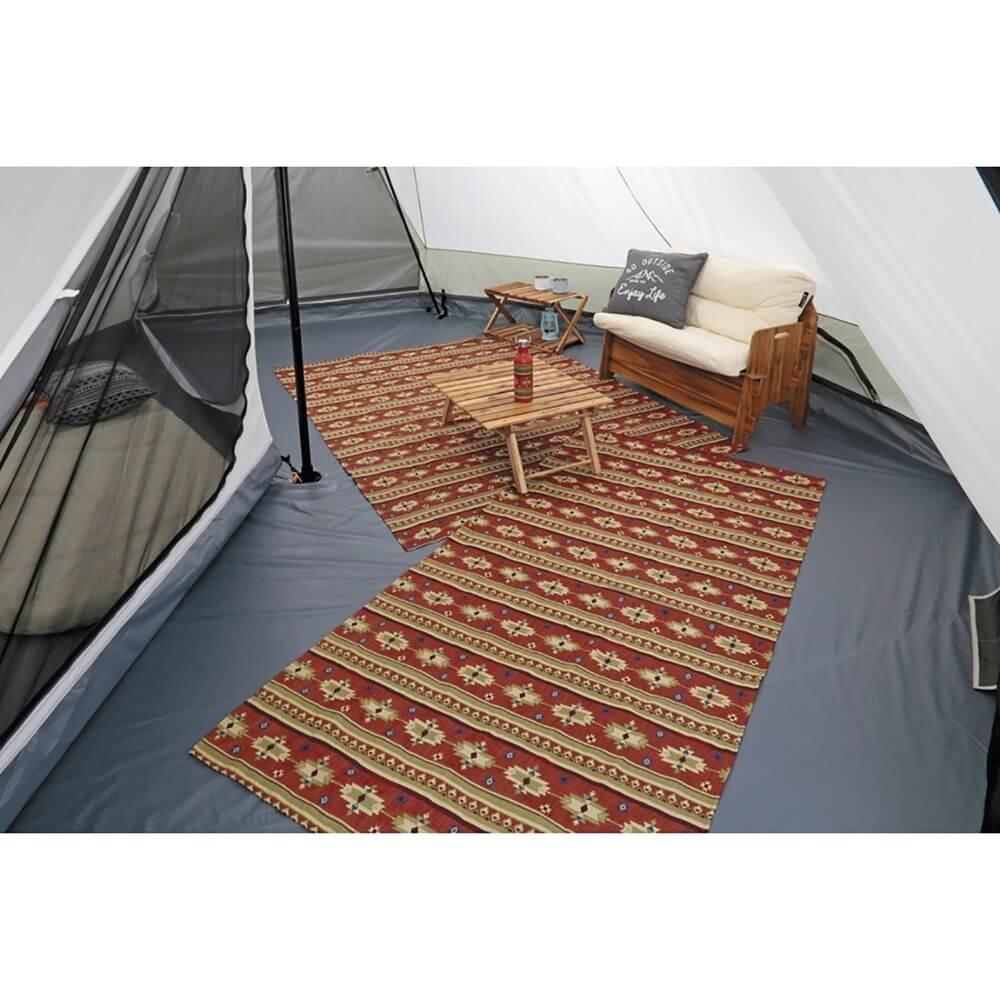 CSネイティブ ラグ1820(レッド) UP-2588 1820（レッド）