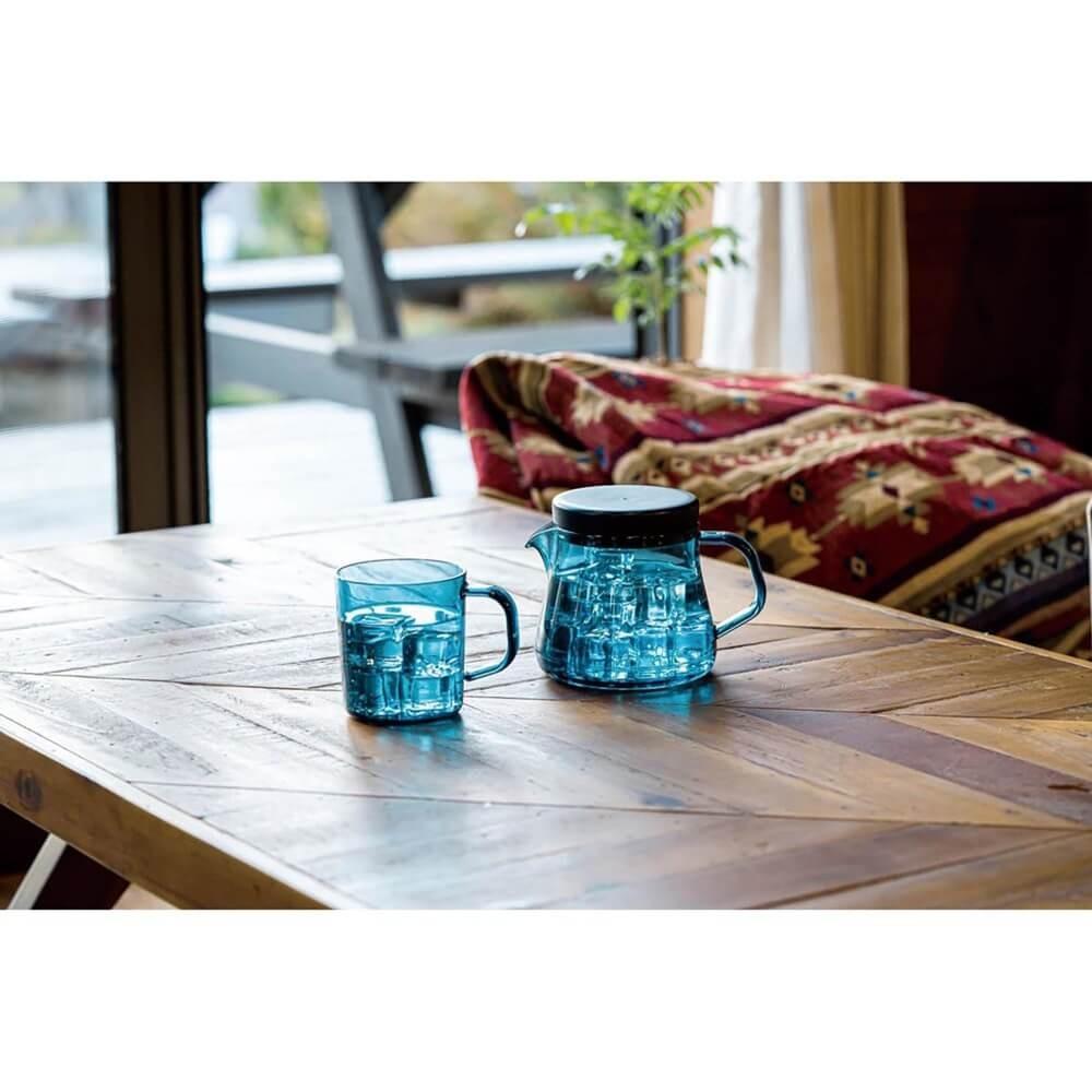 CS Forest Cafe コーヒーサーバー400(MINAMO／ブルー) UW-3563 コーヒーサーバー　MINAMO／ブルー