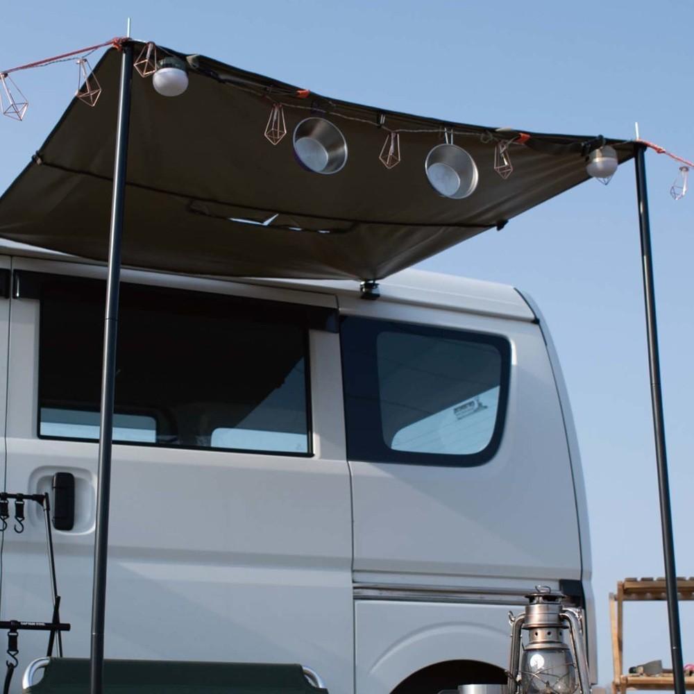 ビヨンドストレージ マルチリアシートカバー(カーキ) UP-1077 カーキ