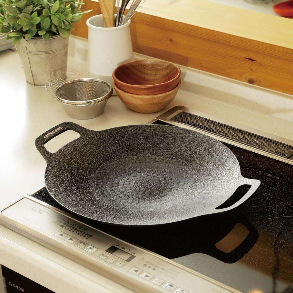 ラウンド グリルプレート 34cm UG-1593 34cm