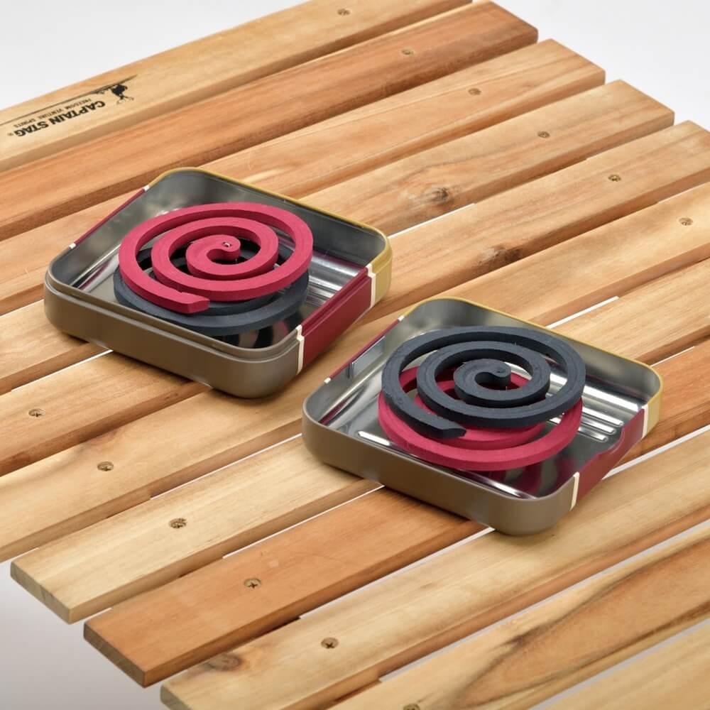 蚊取り線香スタンドケース(ボルドー/クラシック) UM-1656 ボルドー/クラシック