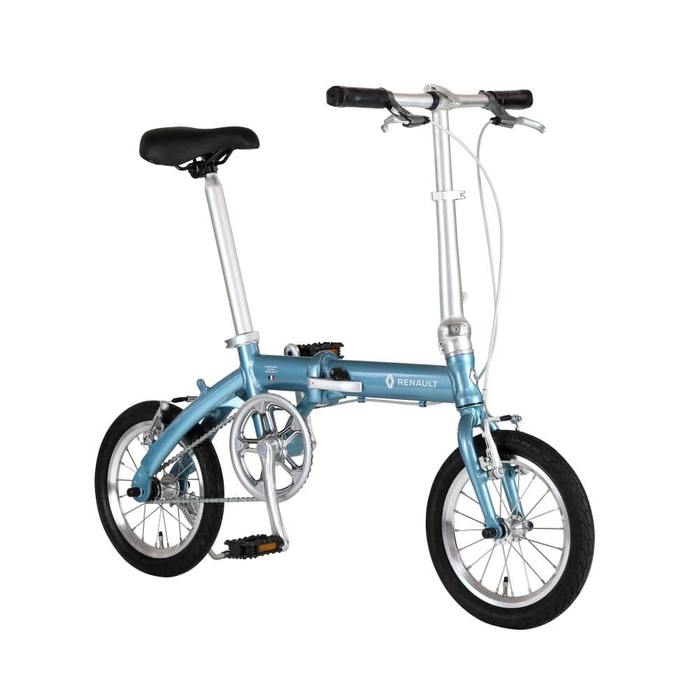 １４インチ　LIGHT8　軽量折りたたみサイクル　　ブルー ブルー
