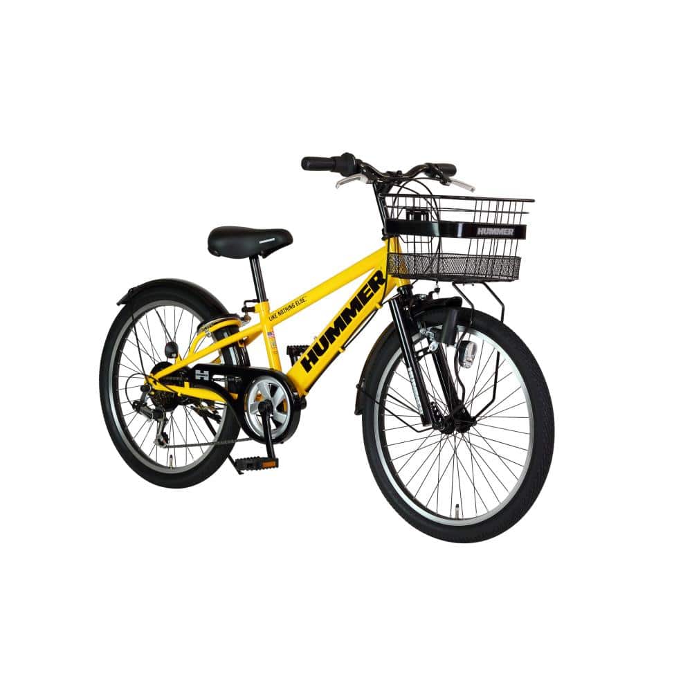 ２４インチ　Jr.CTB　子供用自転車　外装6段 手動点灯式　イエロー イエロー