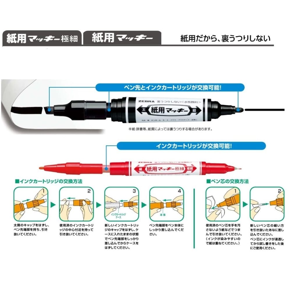 紙用マッキー極細　青　１本入　Ｐ－ＷＹＴＳ５－ＢＬ