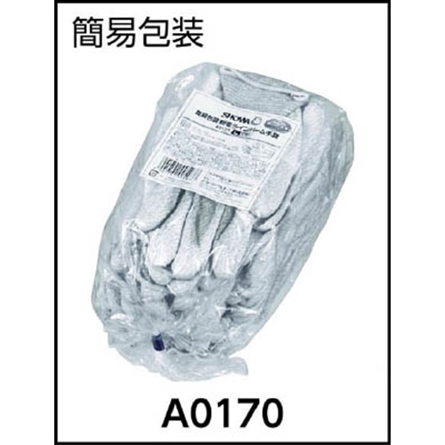■ショーワ　簡易包装制電ラインパーム手袋１０双入　Ｌサイズ　A0170-L10P A0170-L10P
