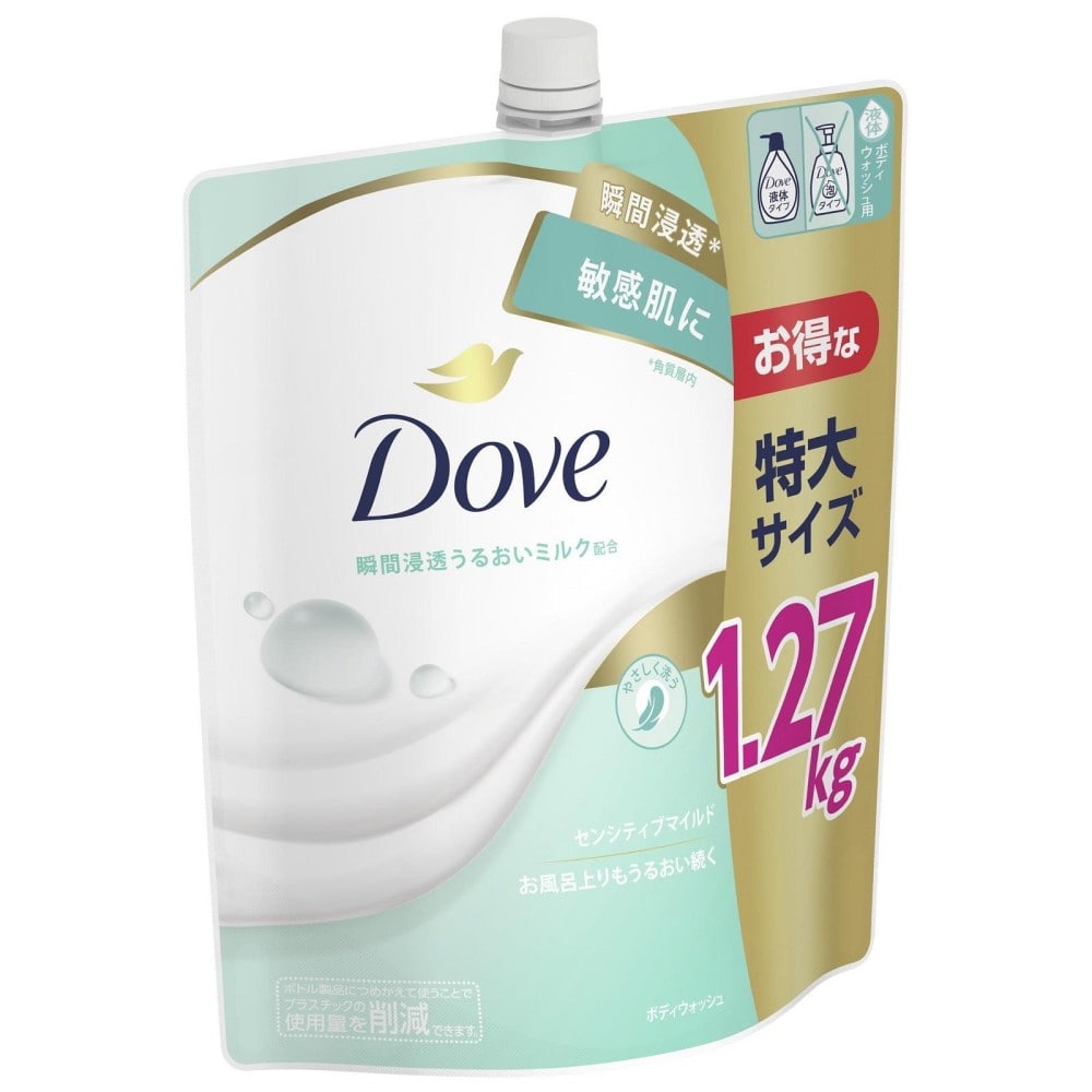 ユニリーバ・ジャパン ダヴ　ボディウォッシュ　センシティブマイルド　つめかえ用 1270g つめかえ用 1270g