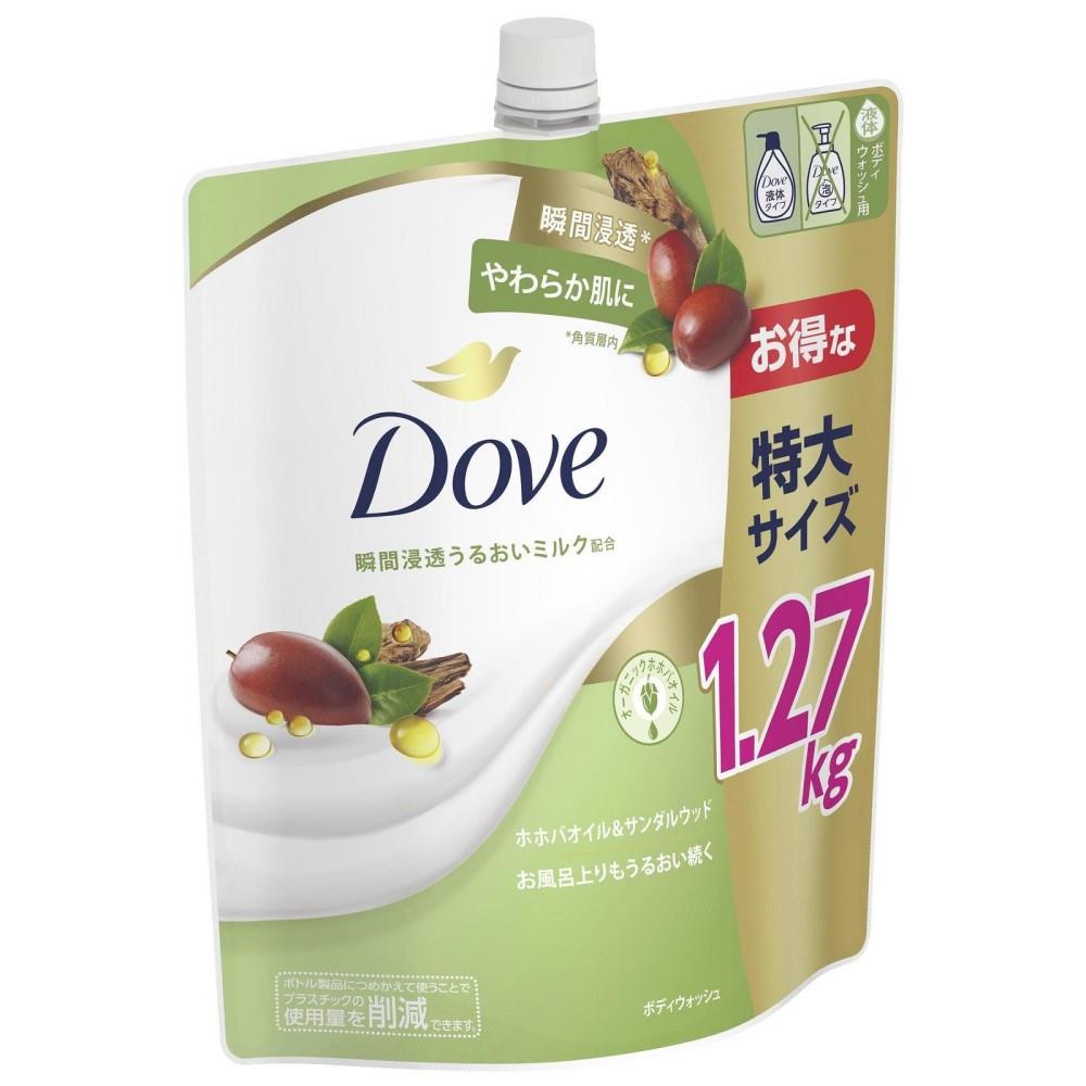 ユニリーバ・ジャパン ダヴ　ボディウォッシュ　ホホバオイル＆サンダルウッド　つめかえ用 1270g つめかえ用 1270g
