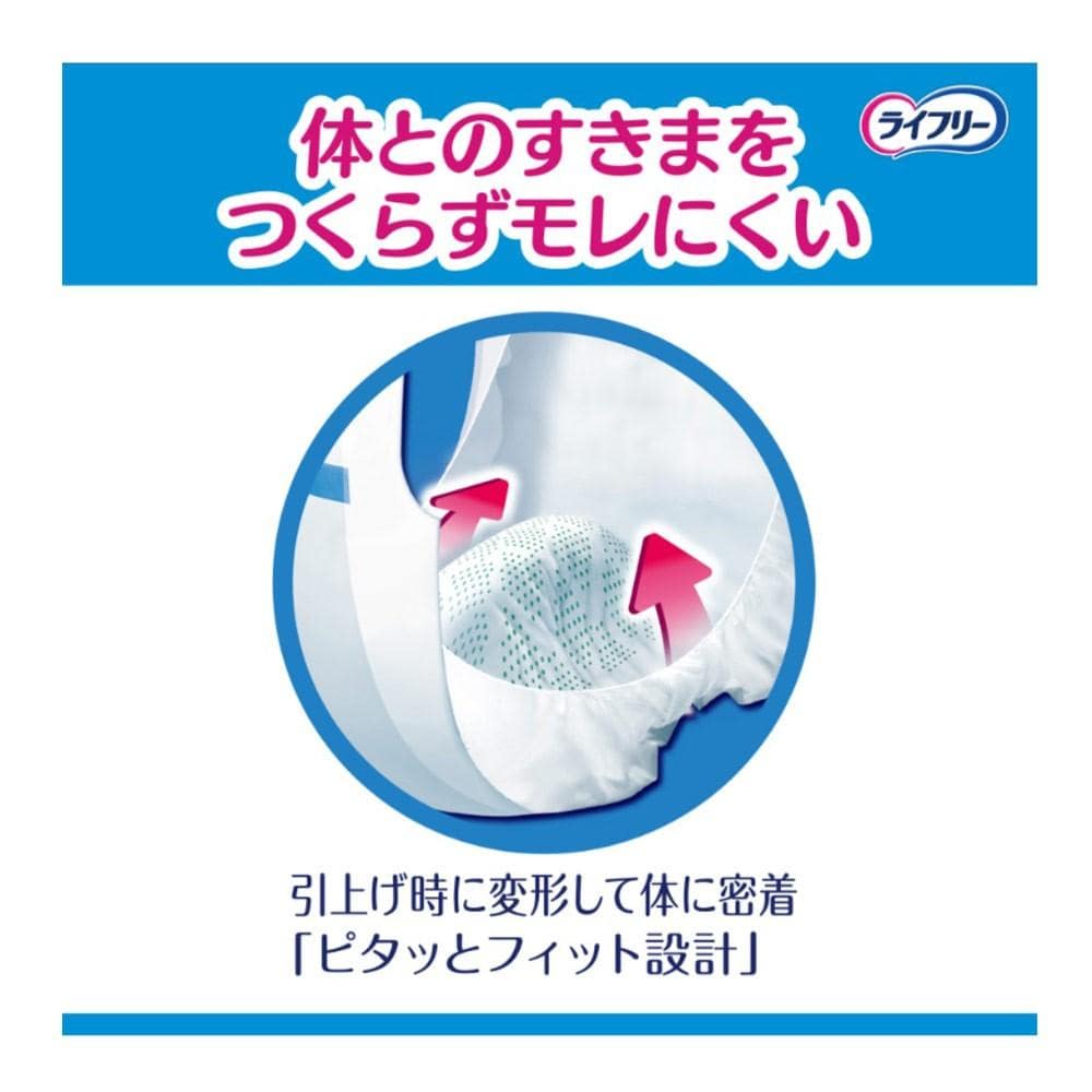 ユニ・チャーム　ライフリーズレずに安心紙パンツ専用尿とりパッド２回吸収　７２枚