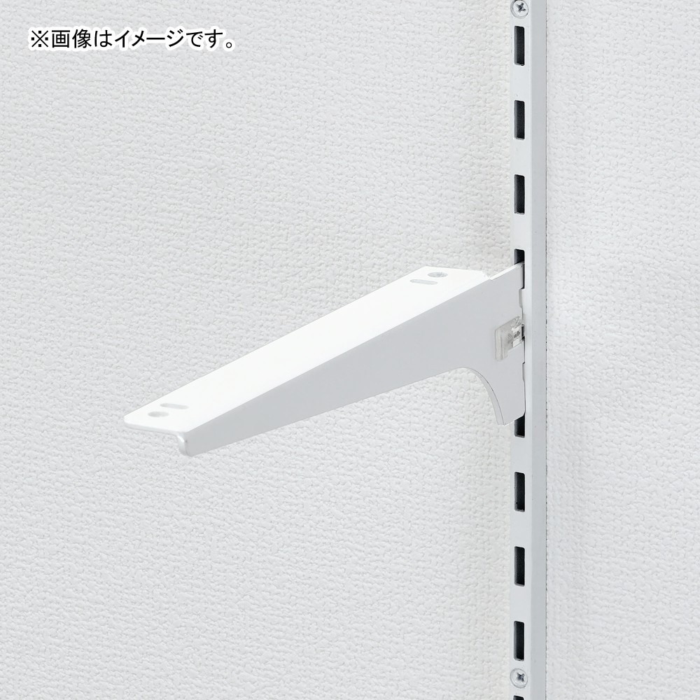 和気産業　木棚用ブラケット右　ＳＷＴ１１３ー２００Ｒホワイト ホワイト 200R