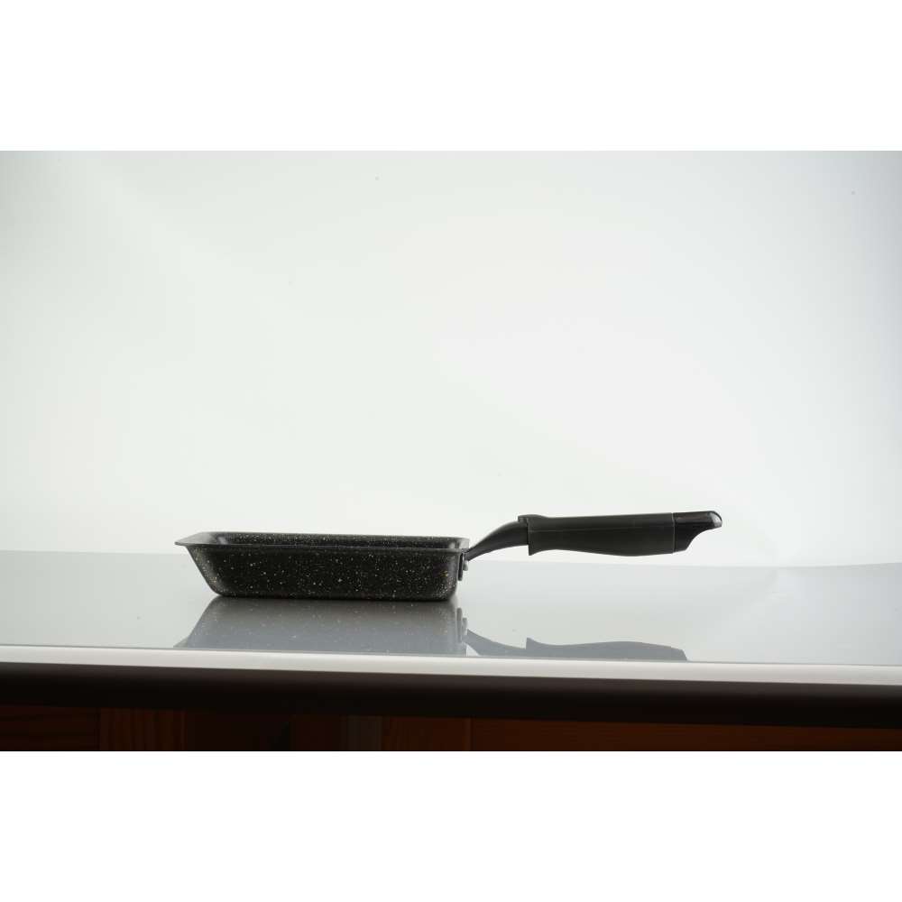 和平フレイズ　ダブルマーブルα　ＩＨ対応玉子焼１３×１８ｃｍ　ＲＢ－２１１９