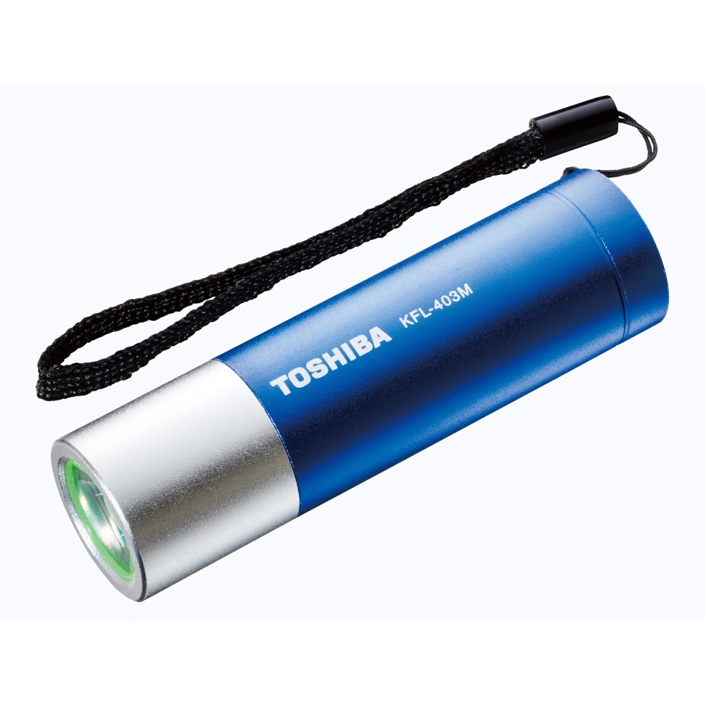 東芝電池　ミニＬＥＤライト　青　ＫＦＬ－４０３Ｍ（Ｌ） 青