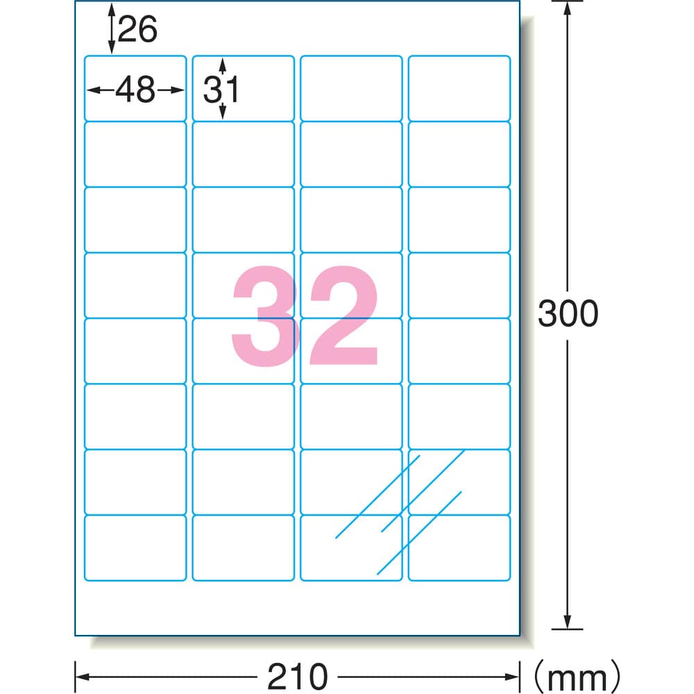 3M エーワン （TM）  透明保護フィルム 48×31mm （6枚入） 79232