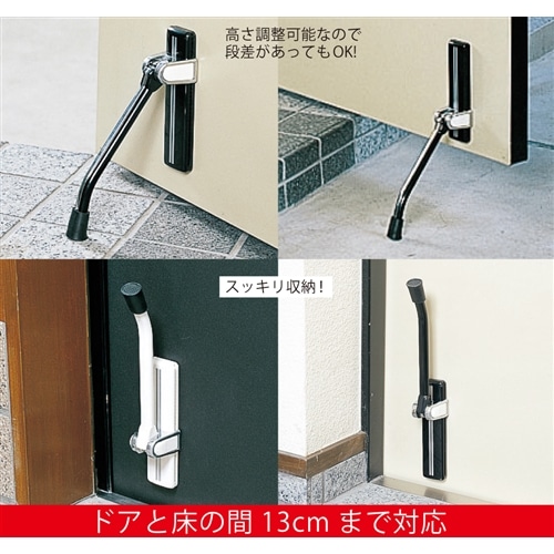 ノムラドアストッパーポーチスライド式 ホワイト 木材 建材 金物 ホームセンターコーナンの通販サイト