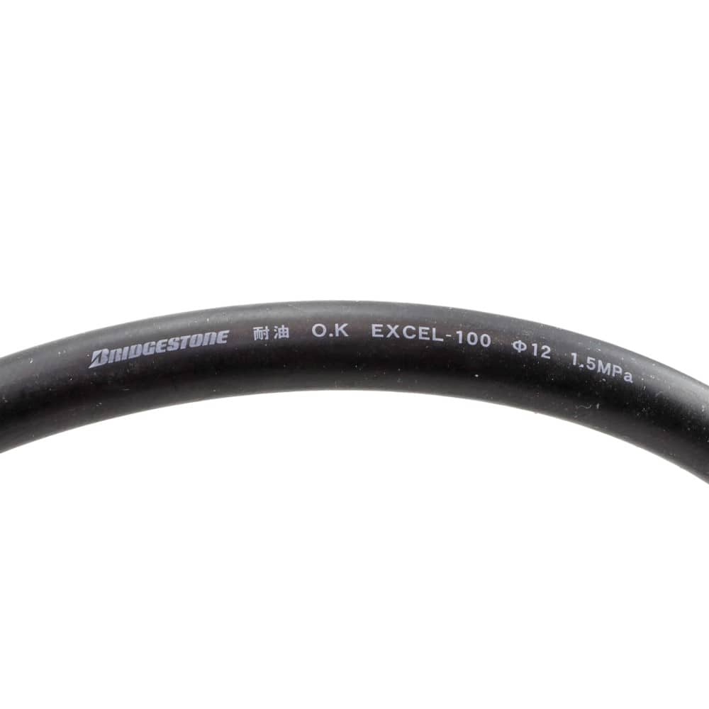 キジマ (KIJIMA) 耐油ホースブラック/耐圧/耐侯 1.5MPa12mm/1m 105-0880