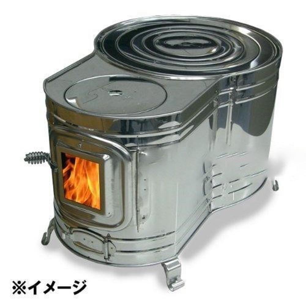 時計型薪ストーブ用ガラス窓付き替え扉