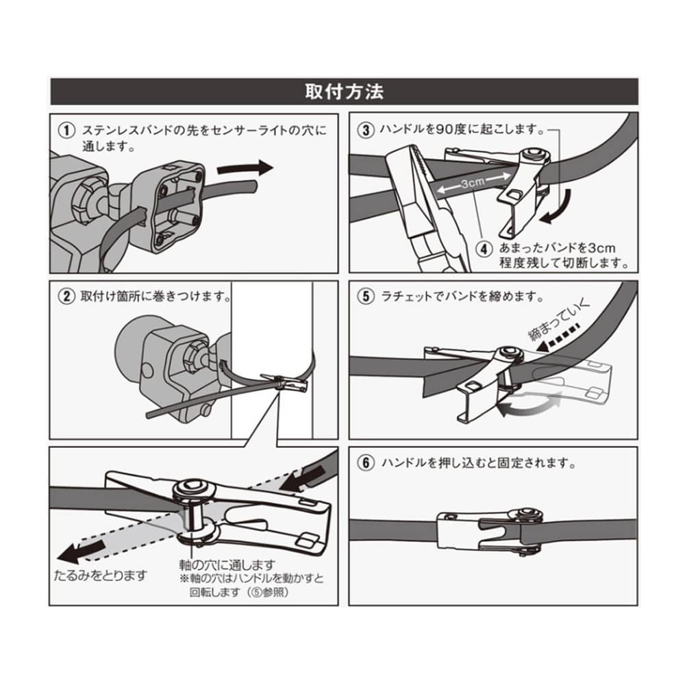 ライテックス　ステンレスバンド　ＳＰ－７