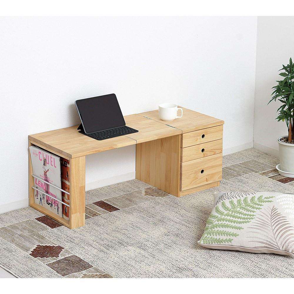 ☆レトロ　アンティーク　折りたたみ文机☆ 文机 折りたたみ アンティーク レトロ 家具 和 3段引き出し