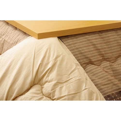 イケヒコ・コーポレーション(IKEHIKO) 　しじら　こたつ厚掛け布団単品　『ゆかり』　ブラウン　２０５×２０５ｃｍ ブラウン 掛け単品　205×205cm
