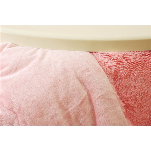 イケヒコ・コーポレーション(IKEHIKO) 　フィラメント素材　こたつ布団単品　『フィリップ円形』　ピンク　径２００ｃｍ ピンク