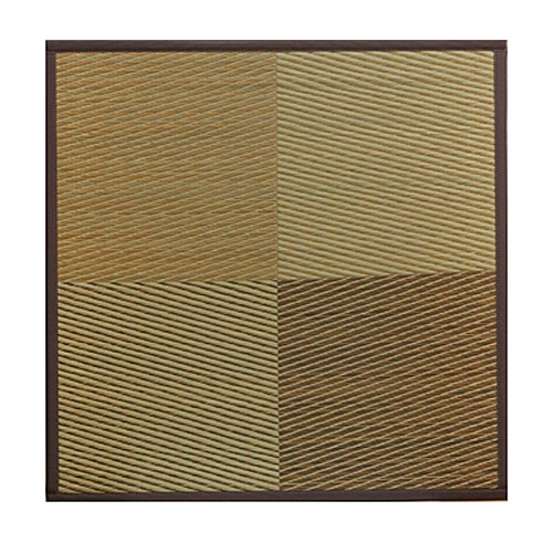 イケヒコ・コーポレーション(IKEHIKO) 　ユニット畳　『ニール』　ブラウン　８２×８２×１．７ｃｍ（９枚１セット）　軽量タイプ ブラウン