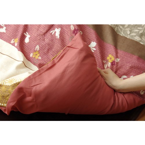 イケヒコ・コーポレーション(IKEHIKO) 　和柄　こたつ布団カバー　長方形大　『こよみ』　ローズ　約２１５×２９５ｃｍ ローズ 長方形大
