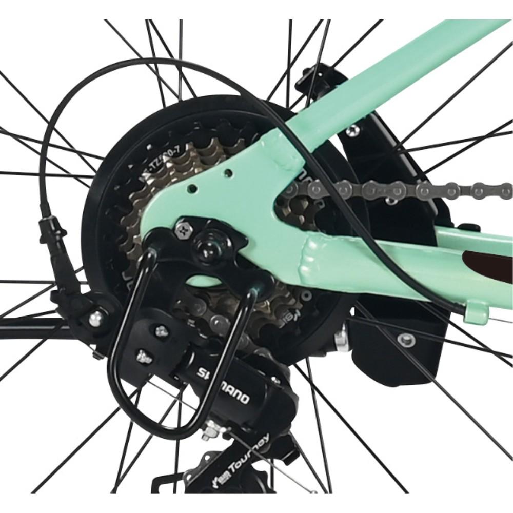 700C 450mm バルボアスィンコ クロスバイク 外装7段変速 レインボーブルー 450mm レインボーブルー