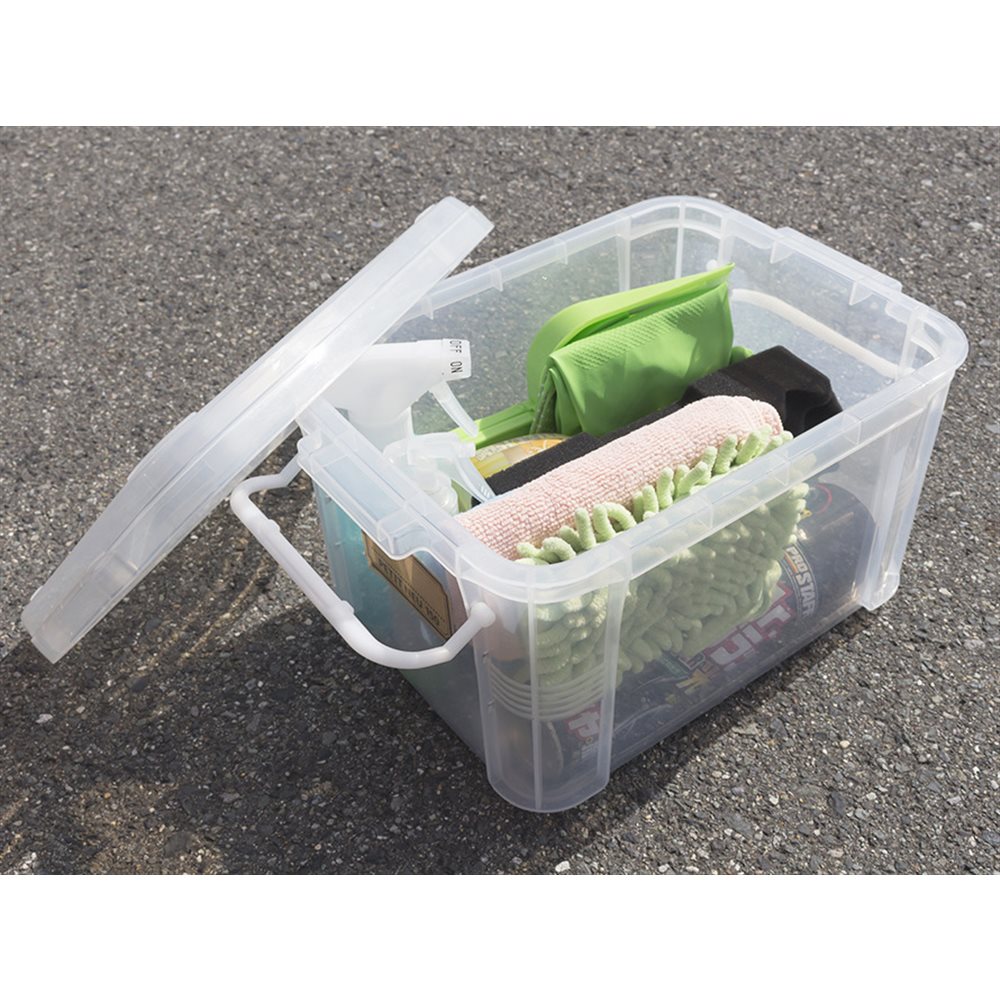 ハンドル付収納ボックス プチ ノイ１５０ クリアー 収納 家具 ホームセンターコーナンの通販サイト