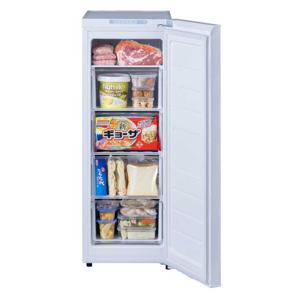 スリム冷凍庫　８０Ｌ　ＩＵＳＮ－８Ａ－Ｗ 通常配送のみ