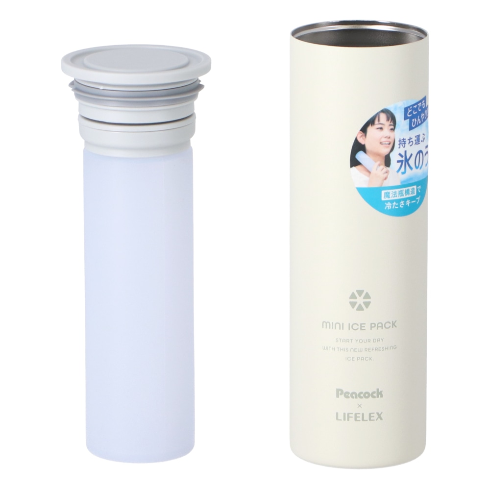 LIFELEX ミニアイスパック ABB-M15K ホワイト ホワイト