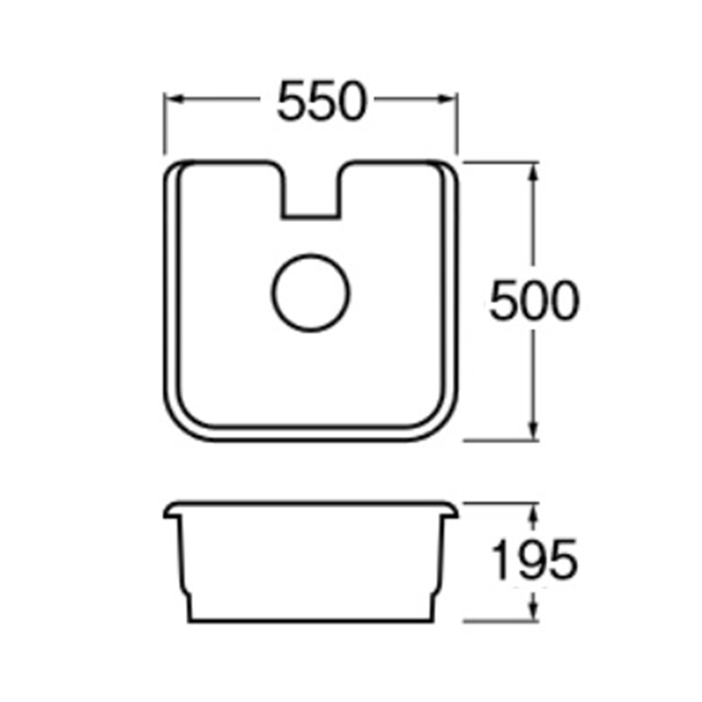 SANEI 水栓柱パンHW80-550 26.0L