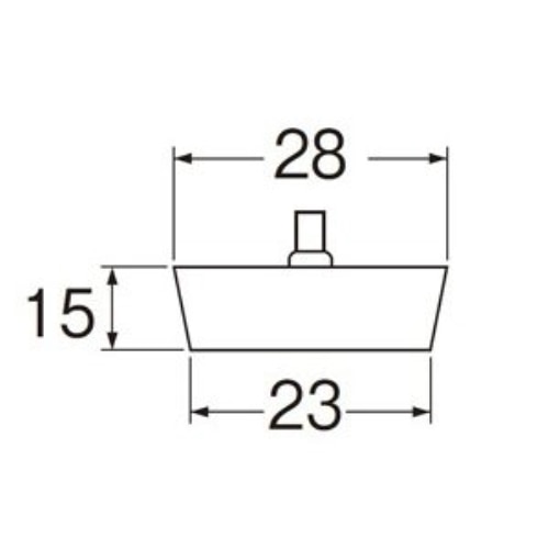 SANEI バス用クサリ付ゴム栓 PH29-28 PH29-28