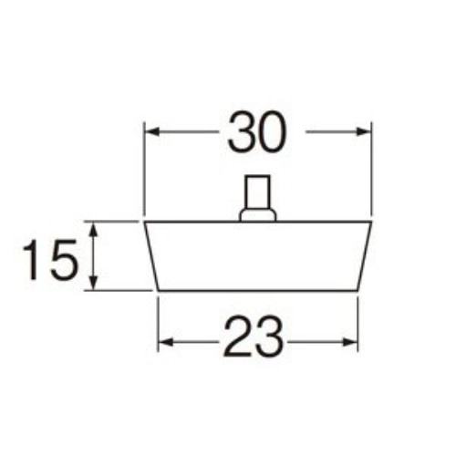 SANEI バス用クサリ付ゴム栓 PH29-30 PH29-30