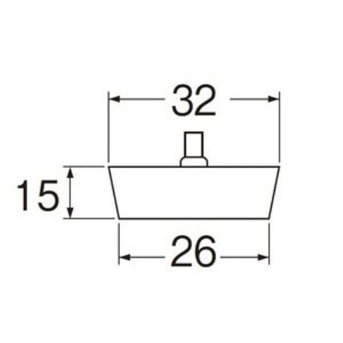 SANEI バス用クサリ付ゴム栓 PH29-32 PH29-32