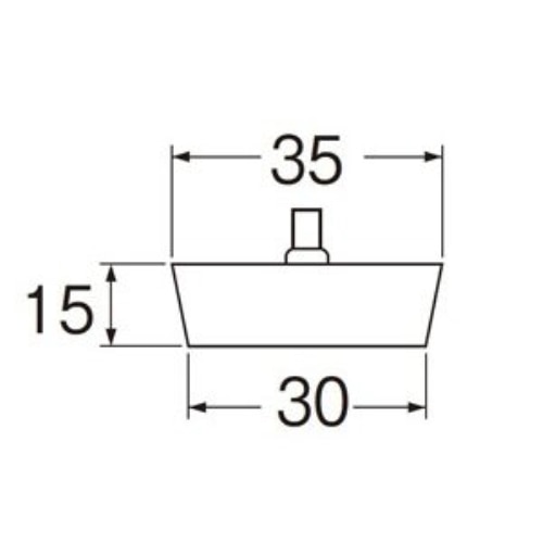 SANEI バス用クサリ付ゴム栓 PH29-35 PH29-35