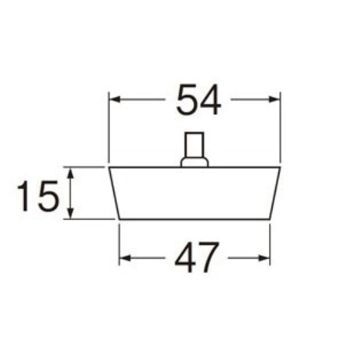 SANEI バス用クサリ付ゴム栓 PH29-54 PH29-54