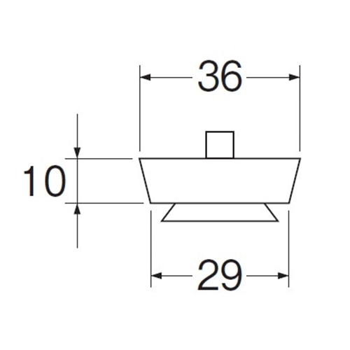 SANEI 吸盤付ゴム栓PH280