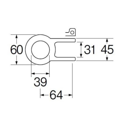 SANEI ロータンクゴムフロー PH841-92X