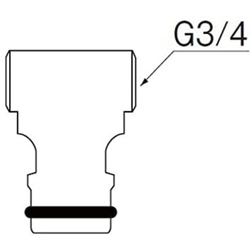 SANEI 金属製ネジニップル PL60-20-20 PL60-20-20