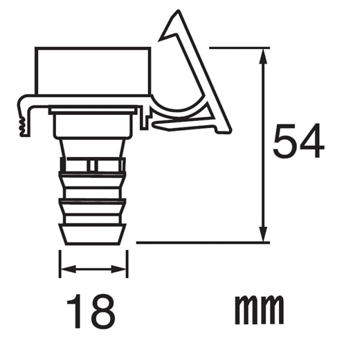 SANEI ボールジョイントPT17-3F