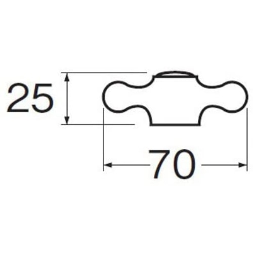 SANEI クロスハンドル PR211F