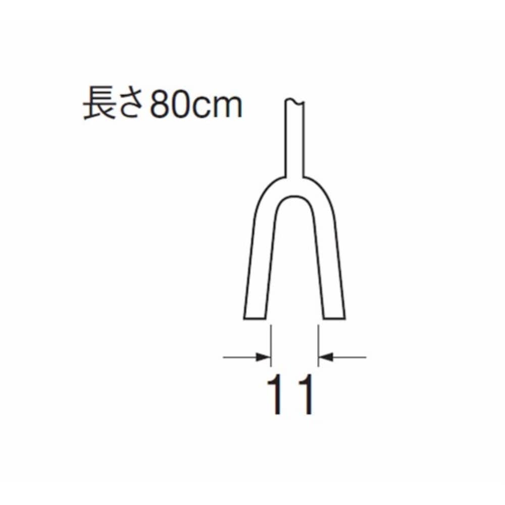 三栄水栓製作所　止水栓キーＵ型（直）　ＰＲ３０１Ａ－Ｌ