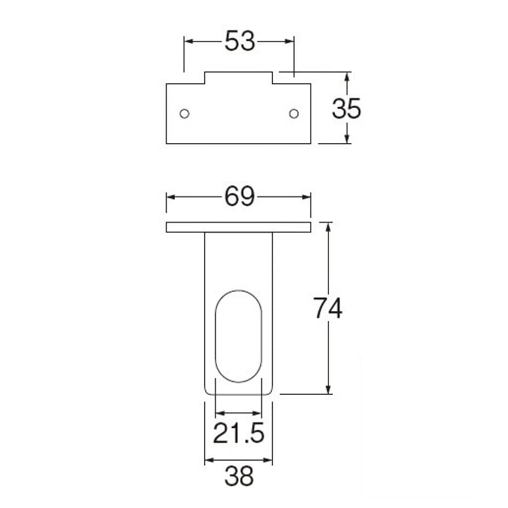 SANEI 止水栓ブラケットR641T-S