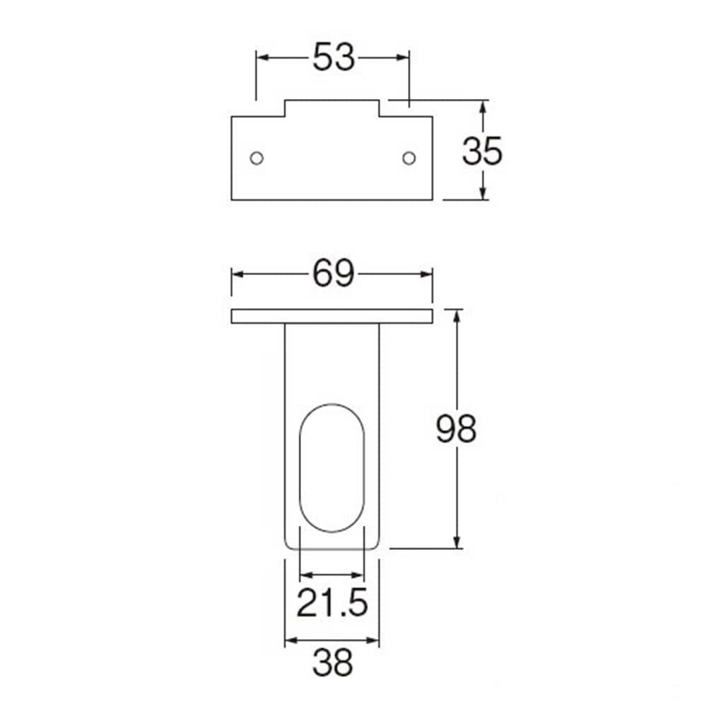 SANEI 止水栓ブラケットR641T-L